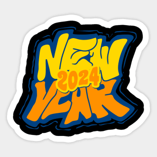 Happy New Year! Sticker